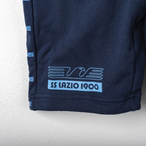 BERMUDA LAZIO FELPATO NAVY BAMBINO 2019/2020 MACRON - 3