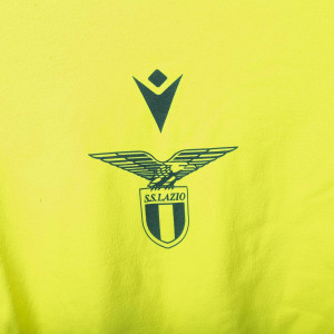 maglia a compressione away manica corta ss lazio giallo fluo 2019/2020 MACRON - 3