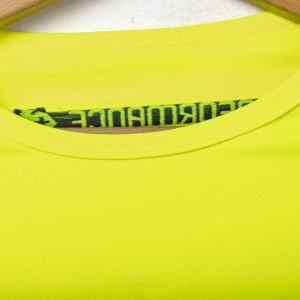 short-sleeved away goalkeeper compression jersey ss lazio giallo fluo 2019/2020 MACRON - 4