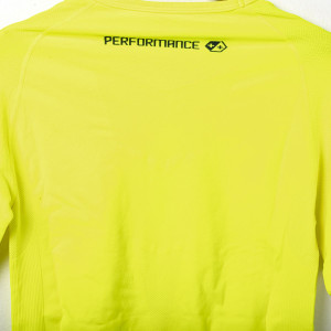short-sleeved away goalkeeper compression jersey ss lazio giallo fluo 2019/2020 MACRON - 16