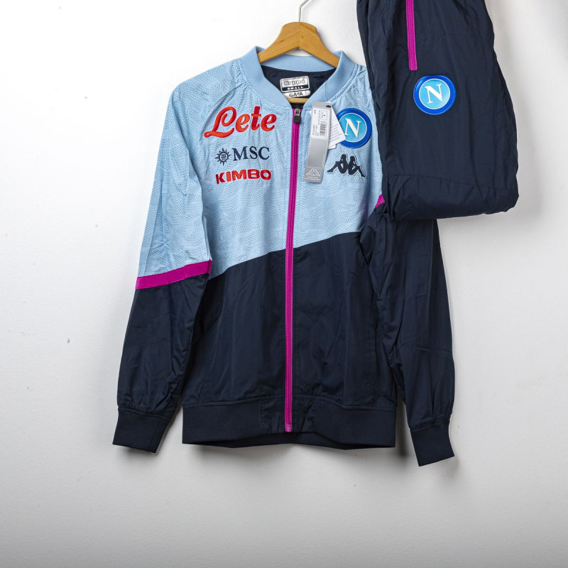 2020/2021 NAPOLI PRESENTATION TRACKSUIT BLUE Kappa - 1