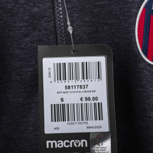 TUTA BOLOGNA POLY NERA 2020/2021 MACRON - 7