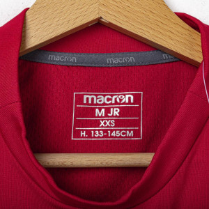 FELPA BAMBINO ALLENAMENTO GIROCOLLO CAGLIARI ROSSA/BLU NAVY 2017/2018 MACRON - 6