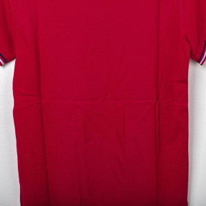 POLO BAMBINO ROSSA/BLU NAVY/BIANCA CAGLIARI MACRON - 15