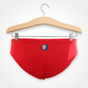 SLIP BAMBINO MARE ROSSO/BLU NAVY CAGLIARI MACRON - 2