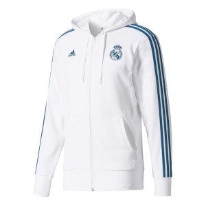 felpa 3s fz con cappuccio real madrid ADIDAS - 1