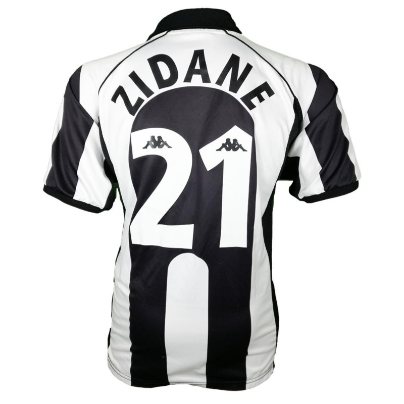 maglia home fc juventus centenario zidane n.21 1997/1998 KAPPA - 1