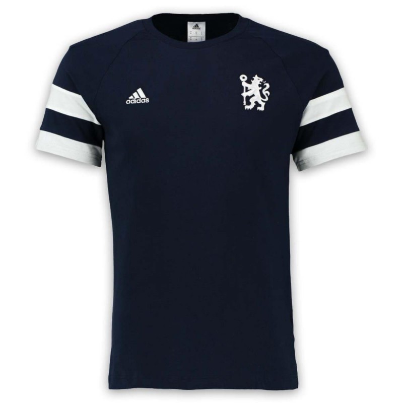 t-shirt adidas blu scuro chelsea ADIDAS - 1