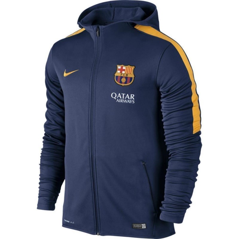 felpa blu con cappuccio gpx barcellona NIKE - 1