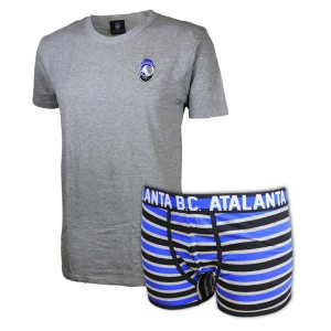 COMPLETO INTIMO BOXER GRIGIO ATALANTA AMISTAD - 1