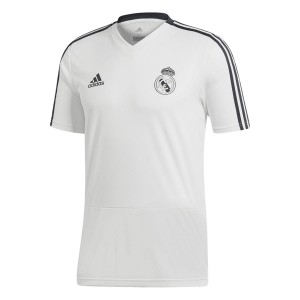 t-shirt allenamento bianca real madrid ADIDAS - 1