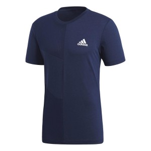 t-shirt blu notte adidas ADIDAS - 1