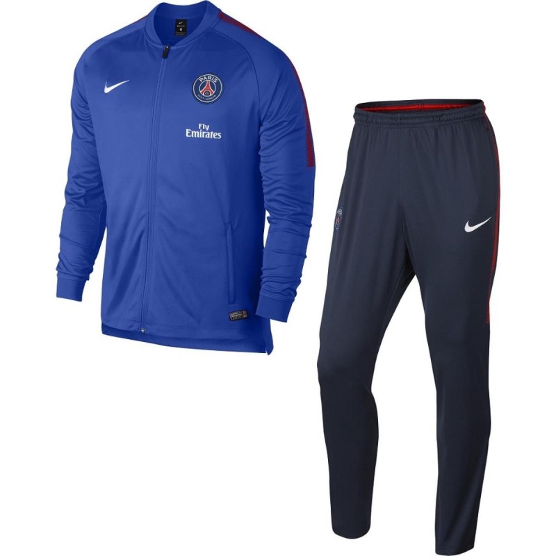 tuta dry squad blu psg 2017/2018 NIKE - 1