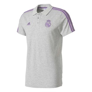 polo grigia 3 stripes real madrid ADIDAS - 1