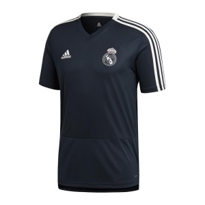 t-shirt allenamento nera real madrid ADIDAS - 1