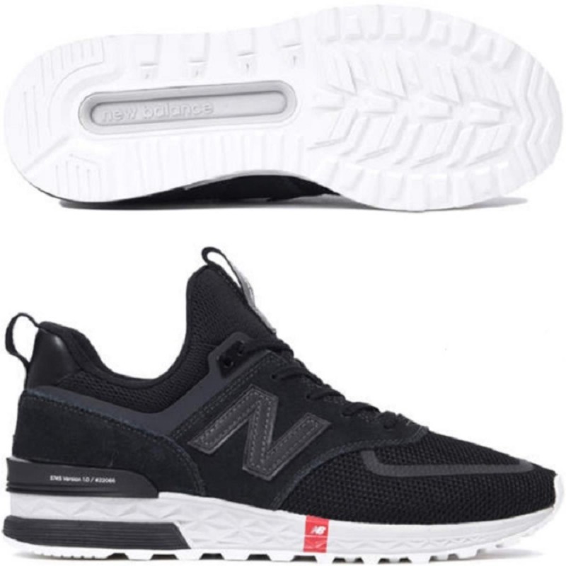 new balance nere uomo