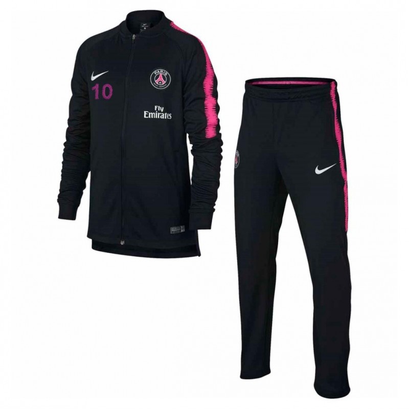 tuta dry squad nera bambino psg 2018/2019 NIKE - 1