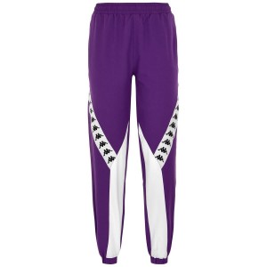 pantaloni banda 222 viola donna kappa KAPPA - 1