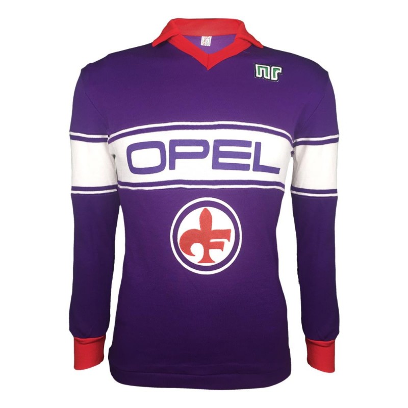 maglia home fiorentina n.10 1983/1984 ENNERRE - 1