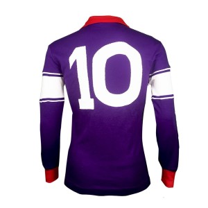 maglia home fiorentina n.10 1983/1984 ENNERRE - 2