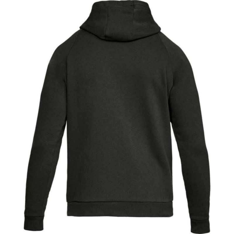 FELPA CON CAPPUCCIO VERDE FULL ZIP UNDER ARMOUR