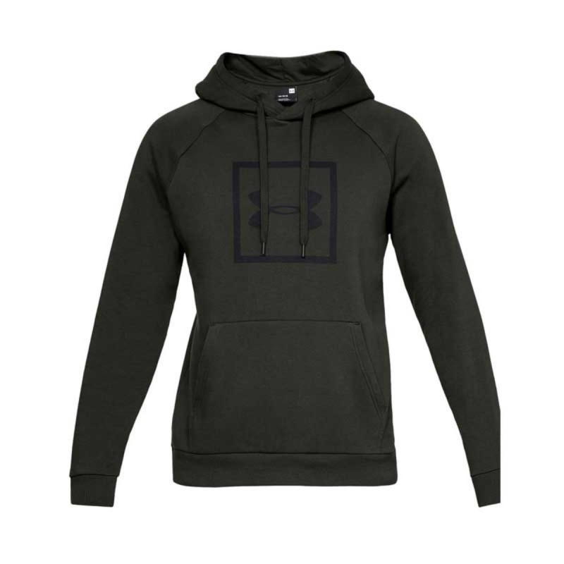 Felpa under armour bianca e verde shop