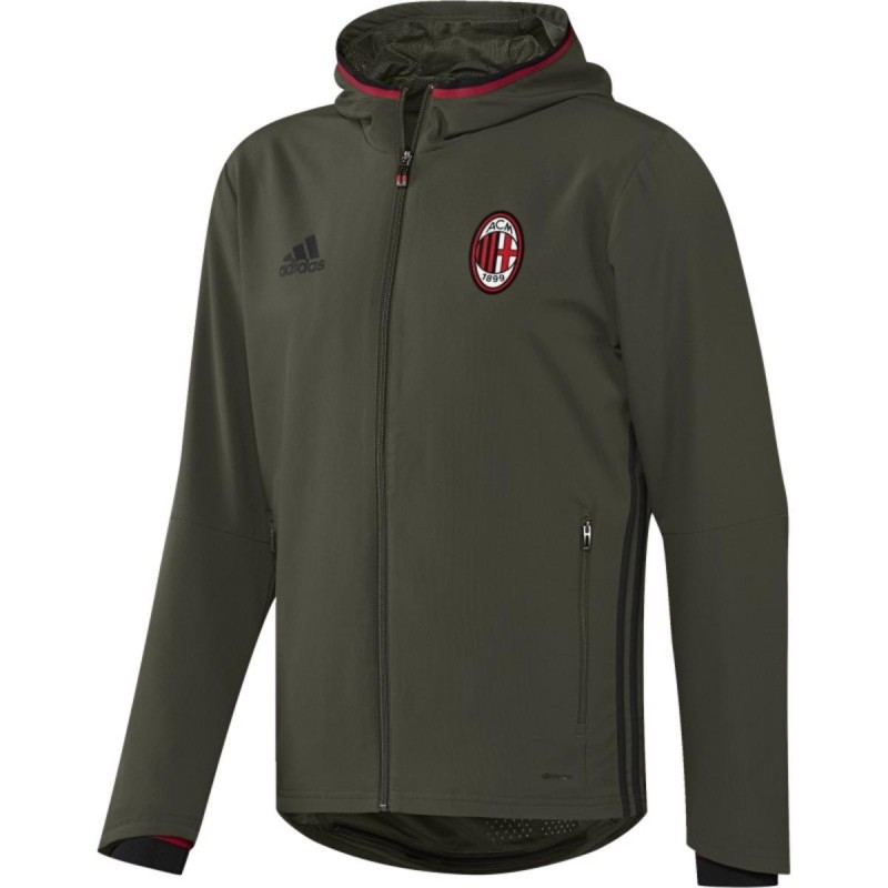 GIACCA VERDE AC MILAN BAMBINO 2016/2017 ADIDAS - 1