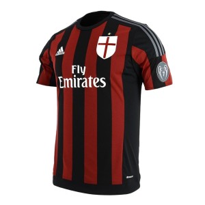 MAGLIA HOME CHAMPIONS AC MILAN 2015/2016 ADIDAS - 1