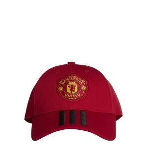 CAPPELLO ROSSO/NERO MANCHESTER UNITED ADIDAS - 1