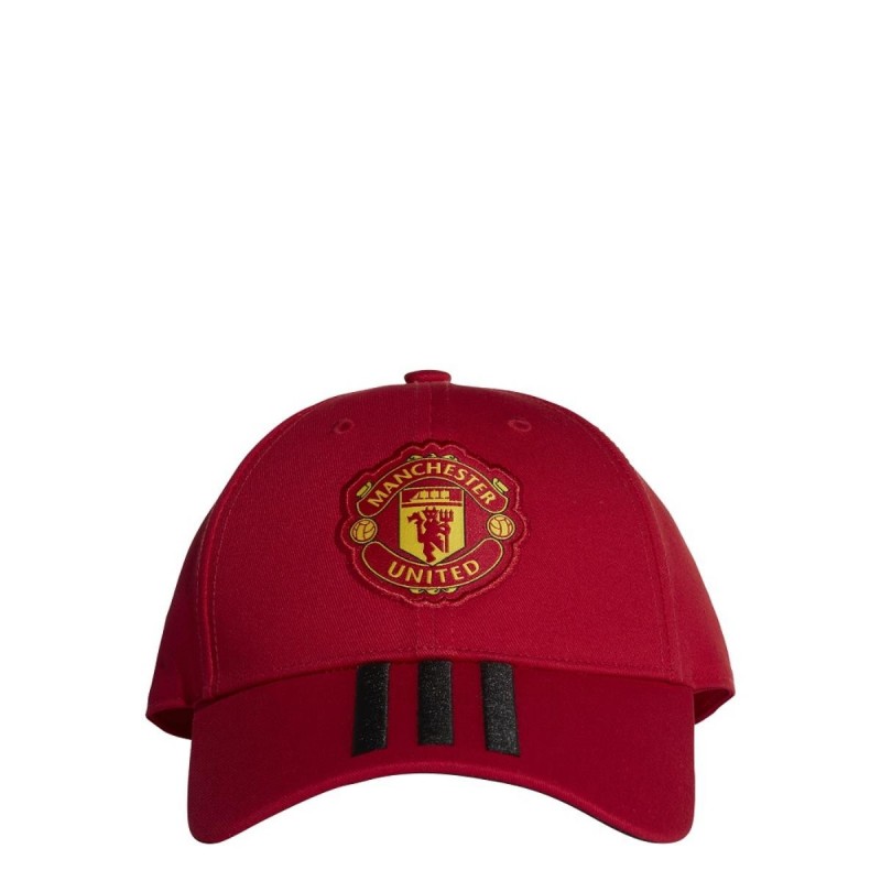 CAPPELLO ROSSO/NERO MANCHESTER UNITED ADIDAS - 1