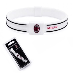 BRACCIALE IN PVC AC MILAN NEMESI - 1