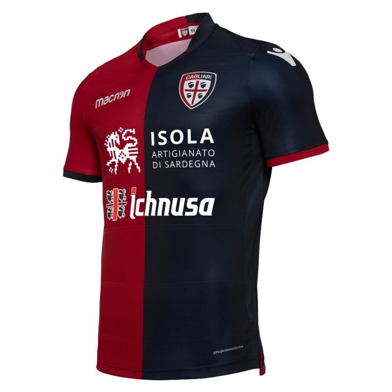 MAGLIA GARA HOME CAGLIARI 2018/2019 MACRON - 1