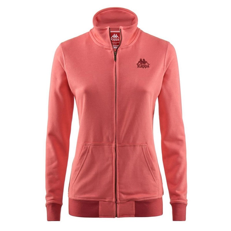 felpa donna athletic rossa kappa KAPPA - 1