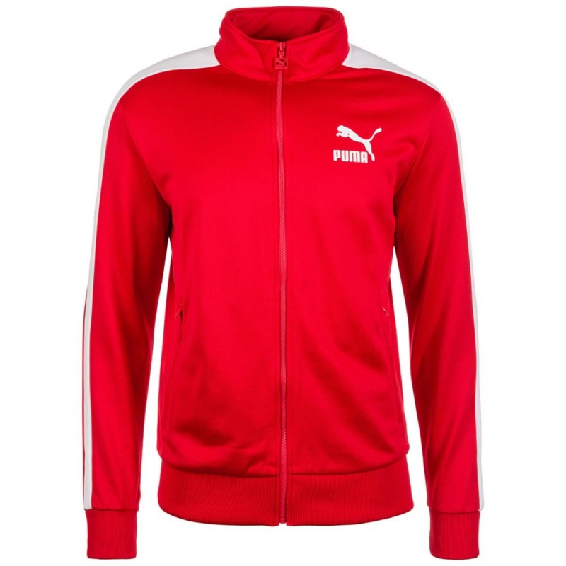 giacca full zip rossa puma PUMA - 1