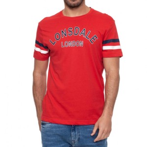 t-shirt summer rossa lonsdale LONSDALE - 1