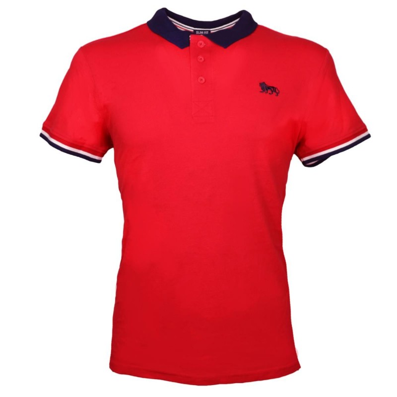 polo free time rossa lonsdale LONSDALE - 1