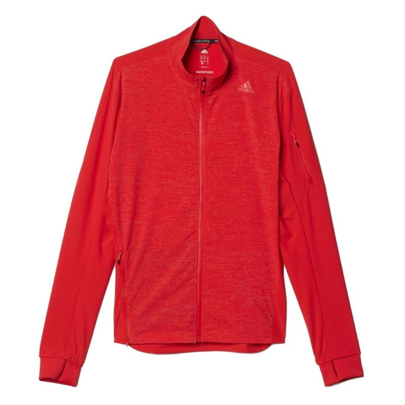 maglia running supernova full zip adidas rossa ADIDAS - 1