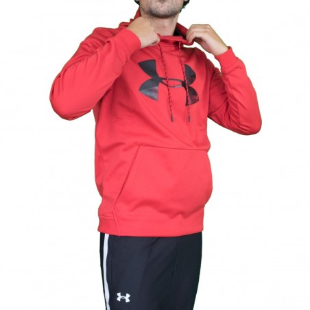 giacca tuta under armour rossa