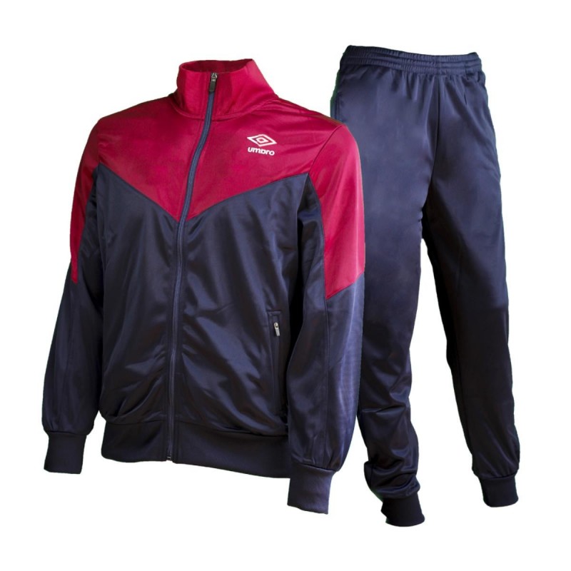 tuta sport full zip rossa/blu umbro UMBRO - 1