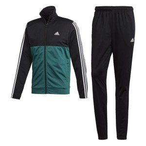 tuta sport nero/verde adidas ADIDAS - 1