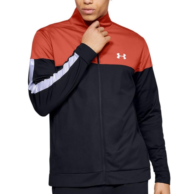 giacca nera/rossa full zip under armour UNDER ARMOUR - 1