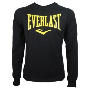 BLACK/YELLOW EVERLAST NECK SWEATSHIRT EVERLAST - 1