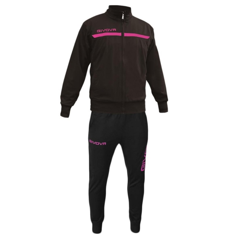 tuta sport givova nero/fuxia GIVOVA - 1