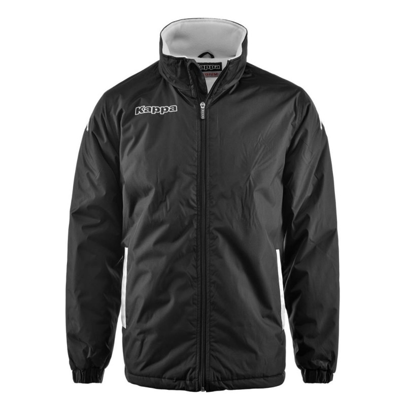 KAPPA PADDED JACKET BLACK WHITE