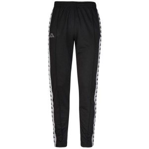 pantaloni authentic banda nero/bianchi kappa KAPPA - 1