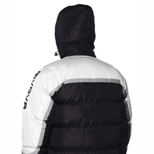 giacca con cappuccio nero/bianca givova GIVOVA - 2