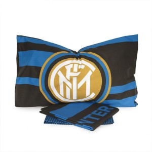 FC INTER COMPLETO LETTO NEROAZZURRO 1 PIAZZA NOVIA - 1