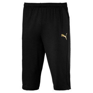 PANTALONI 3/4 NERI AC MILAN PUMA - 1