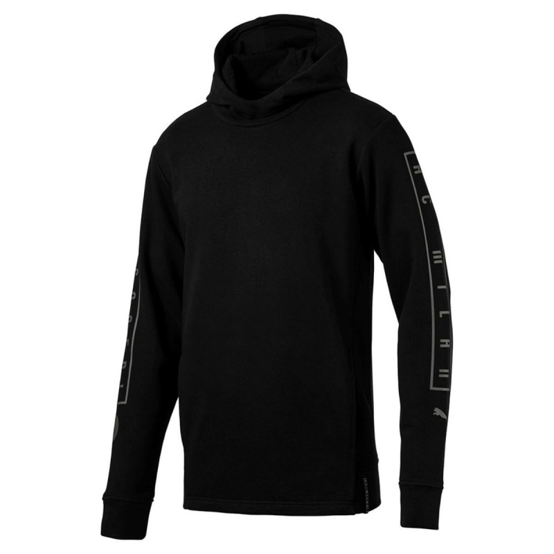 FELPA FAN NERA AC MILAN PUMA - 1
