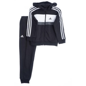 tuta felpata nera bambino adidas ADIDAS - 1